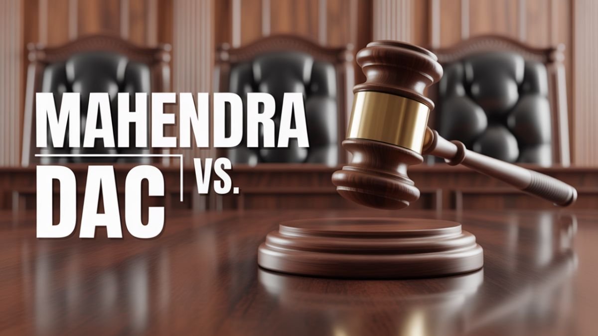 Mahendra Kumar Indermal vs. DAC (2020)