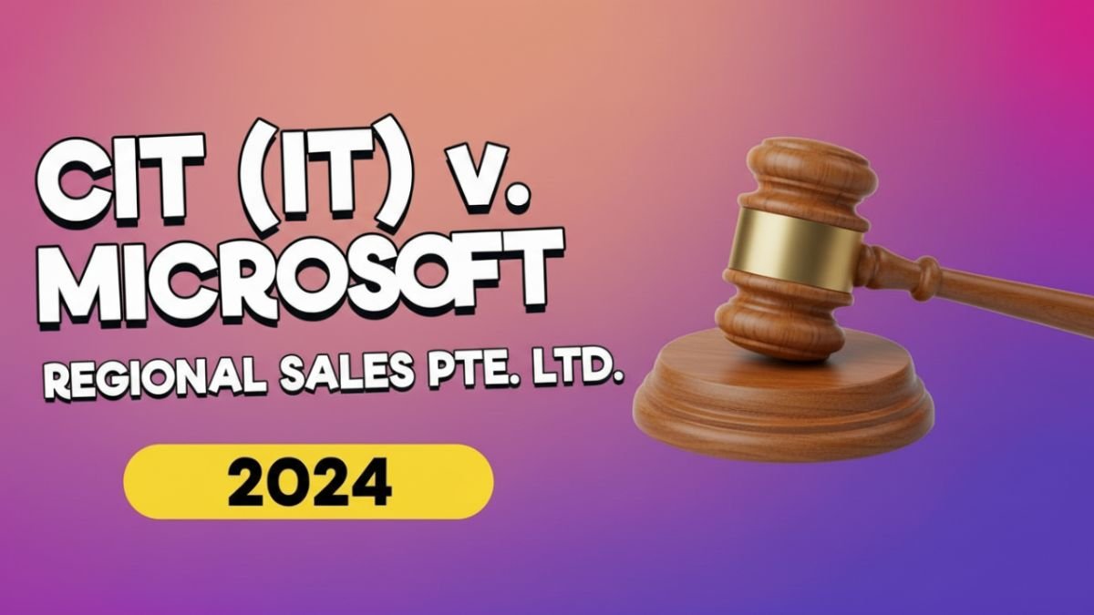 CIT (IT) v. Microsoft Regional Sales Pte. Ltd. (2024)